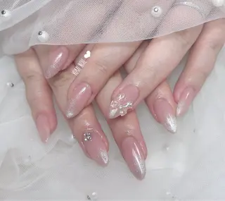 ネイル 𝐲𝐮𝐦𝐢🎀 長さ出しデザイン専門のネイルデザイン