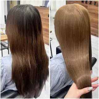 ロング カラー MAKO ❤️🔥NEXTのヘアスタイル