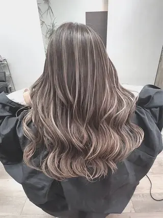 ロング カラー 大船 ⌇モデル募集 🫧CHIKA 🫧のヘアスタイル