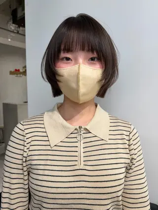 ショート レイヤー／大宮／韓国 🤍AYA🤍のヘアスタイル