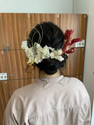 ヘアアレンジ ☪︎⋆ hair & eye yuka˚✩のマツエク・マツパデザイン
