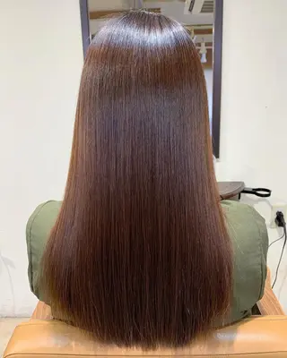 ロング パーマ 縮毛矯正/山根勇平 /完全マンツーマンのヘアスタイル