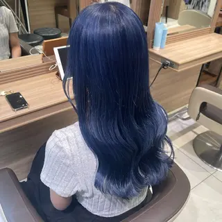 ロング カラー 艶カラー みゆう🎀のヘアスタイル