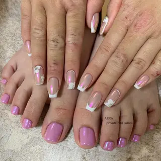 ネイル AERA nail shino🐱⸝꙳のネイルデザイン