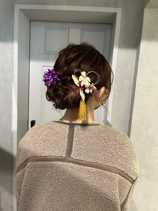 ヘアアレンジ 🎶個性派ネイル💅 /Komachi❤️のネイルデザイン