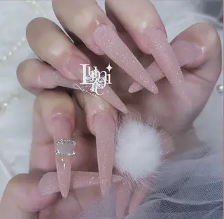 ネイル Lumière｜ ロング｜ワンホンのネイルデザイン
