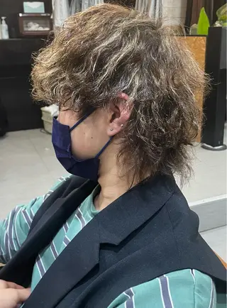 ショート メンズ かんばら りょーいのヘアスタイル
