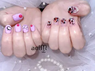 ネイル 葵うさぎ所属・葵うさぎ AIのネイルデザイン