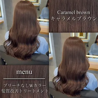 カラー ブリーチなしの達人 🌈KAITOのヘアスタイル