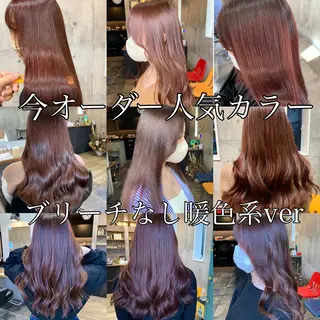セミロング yoshihara yuukiのヘアスタイル