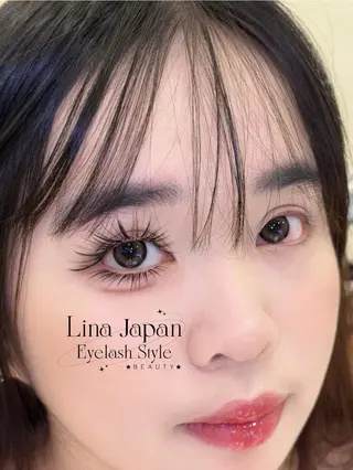 マツエク・マツパ Linanail Nambaのマツエク・マツパデザイン