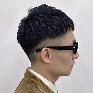 メンズ メンズパーマ🔵 ブリーチ✨原田慎也のヘアスタイル