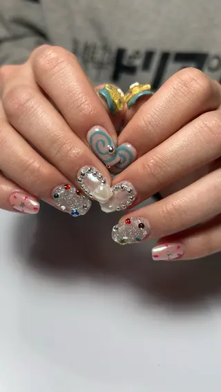 ネイル 春日井Dahlia Beauty中川のネイルデザイン