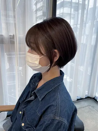 ショート カラー 【ショートカット 美髪矯正】今井隆太のヘアスタイル