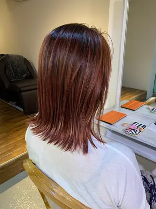 ミディアム カラー TOPstylist ✂️フセケイタ✂️のヘアスタイル