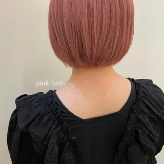 ショート カラー ボブ/ミディアム RIONAのヘアスタイル