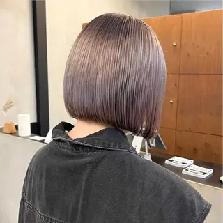 ショート カラー パーマ ヘアアレンジ メンズ キッズ ネイル マツエク・マツパ アイブロウ 前川 朋香のヘアスタイル