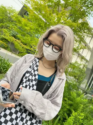 ミディアム 舟山 瑛太郎のヘアスタイル