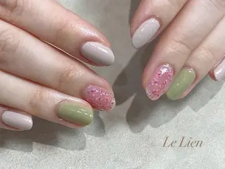 ミディアム ネイル Le Lienのマツエク・マツパデザイン