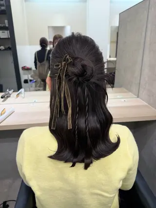 ミディアム GiseL 博多 ほのかのヘアスタイル