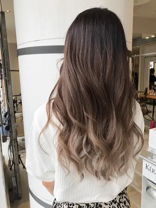 ロング カラー welring hair salonのヘアスタイル