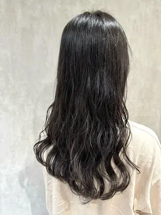 ロング パーマ デジタルパーマ💫/ 似合わせカット✂️のヘアスタイル