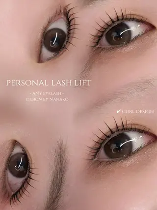 マツエク・マツパ ANY 🩶 Nanakoのマツエク・マツパデザイン