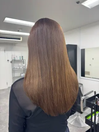 セミロング 髪質改善メニュー 長井 美佐子のヘアスタイル