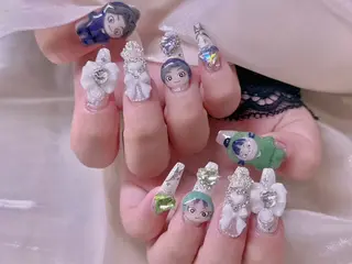 ネイル 長さだし専門店 M2　rikaのネイルデザイン