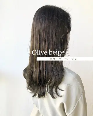ロング カラー 金安 かんたのヘアスタイル