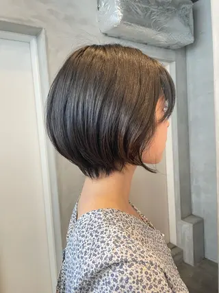 ショート 高山🐬髪質改善 池袋で縮毛矯正のヘアスタイル