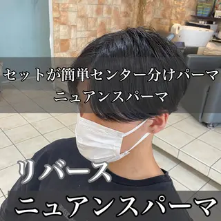 ショート パーマ メンズ ツイスパ/ TAKUMIの眉毛・アイブロウイメージ