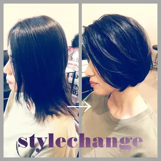 ショート パーマ 茂木 良太のヘアスタイル