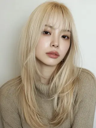 ミディアム ❄️透明感カラー❄️ メンズ✂️TOWAのヘアスタイル