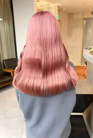 ロング カラー りん 🎀韓国スタイルのヘアスタイル