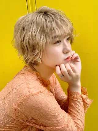 ショート 坪井 彰吾のヘアスタイル