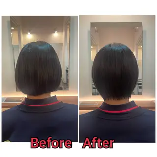 ショート 平 真亜里のヘアスタイル