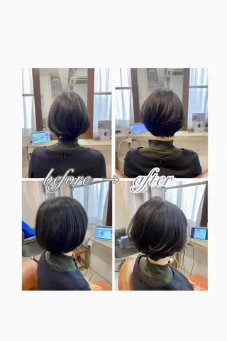 ショート 心斎橋美容室 ARCHEあやかのヘアスタイル