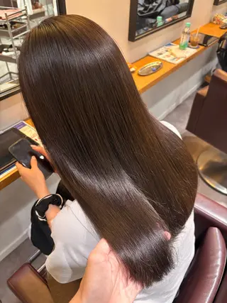 セミロング 艶カラー💎 / Ayakaのヘアスタイル