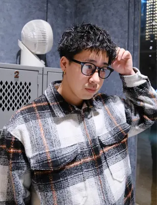 ショート パーマ スパイキーショート /パーマ/山本孝明のヘアスタイル