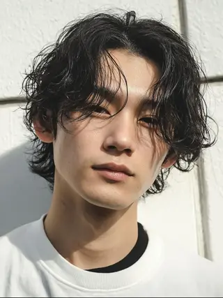 ショート 🪽men’sカット 🪽パーマ🪽丸田のヘアスタイル