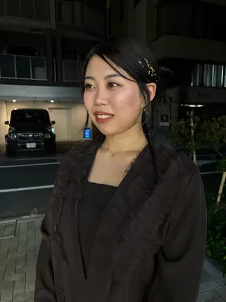 ヘアアレンジ eri kinjoのヘアスタイル