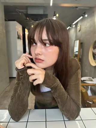 ロング カラー カットモデル募集中 ／HARUKA🎀のヘアスタイル