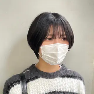 ショート ショート/ボブ/ 透明感カラー/ほのかのヘアスタイル