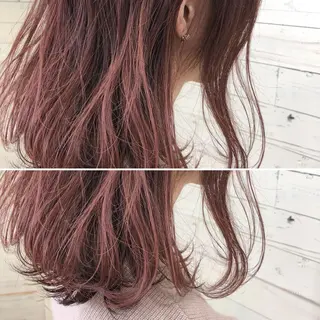 ミディアム カラー Lee (李 勇喜)のヘアスタイル