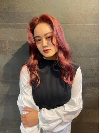 ロング カラー 💖原宿APREA 💖yuka💖のヘアスタイル