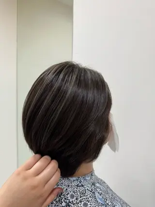ショート 小達 陽菜のヘアスタイル