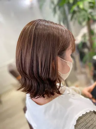 カラー 福田 里央のヘアスタイル