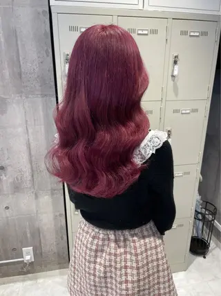 ロング カラー ガーリーヘア 🎀 Rika 🫧のヘアスタイル