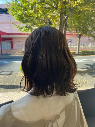 ミディアム カラー 🩰 艶髪美髪 shiori🫧のヘアスタイル